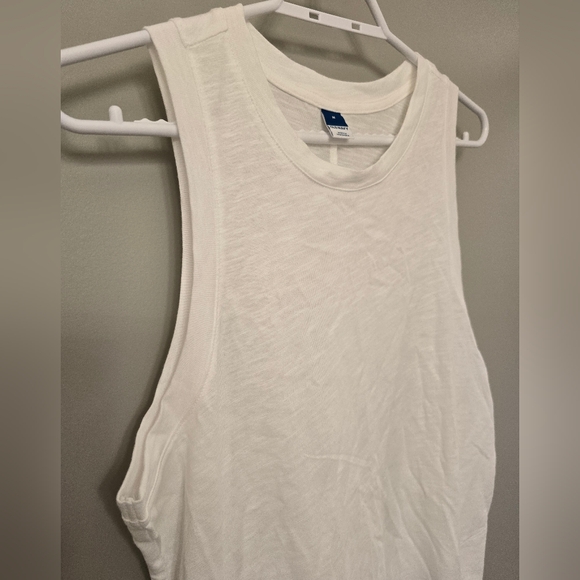 NWT White Old Navy T-Shirt dress | SZ Medium | Sleeveless | relaxed fit - Picture 5 of 5